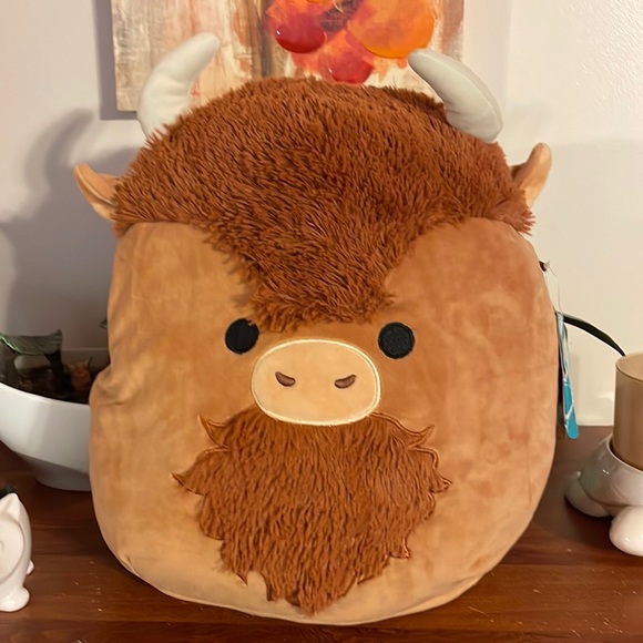 Squishmallow 12” Bison - Picture 1 of 4